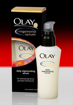 This is how the Olay Regenerist bottle looks